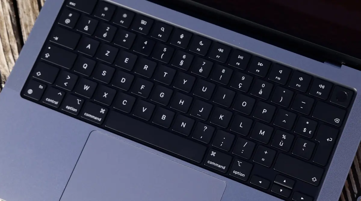 MacBook M2 Pro clavier