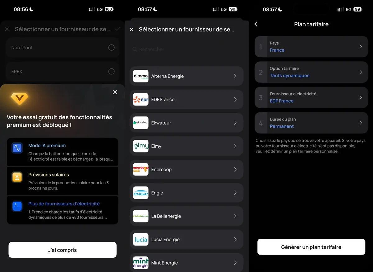 Les batteries solaires Sunology, Anker, EcoFlow & Zendure g&egrave;rent EDF Tempo et les heures creuses&nbsp;!