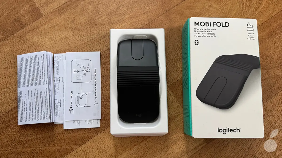 Test de la Logitech Mobi Fold&nbsp;: la souris pliable &agrave; emmener partout (et &agrave; glisser dans sa poche)