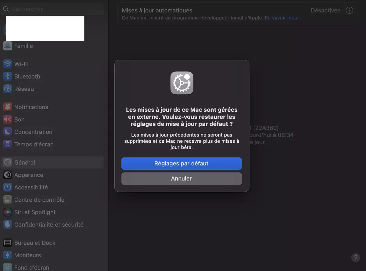 Astuce : comment installer iOS/iPadOS 16.1 et macOS Ventura à partir d'une bêta