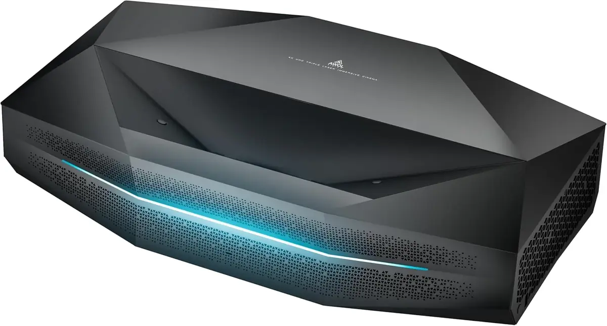 L'Aetherion Pro d'AWOL Vision transforme un mur en &eacute;cran de 200 pouces, &agrave; partir de 2 799 euros