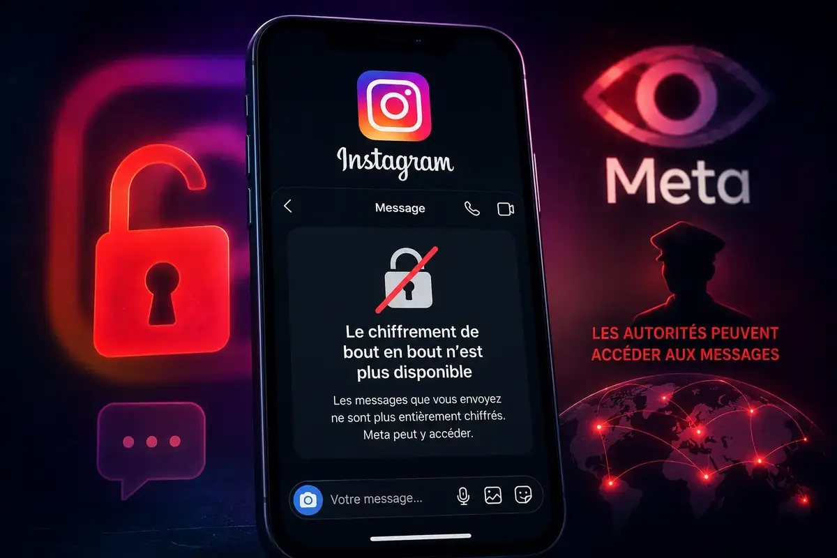 Instagram supprime discrètement le chiffrement des messages privés : qu'est-ce ce que cela change ?