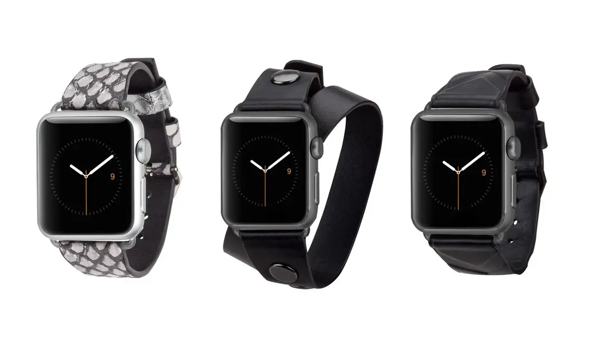 La créatrice Rebecca Minkoff présente des bracelets pour Apple Watch à la Fashion Week