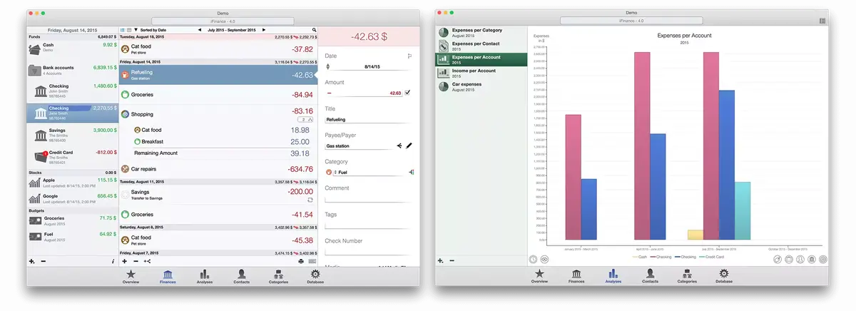 Comptabilité personnelle : iFinance 4 est disponible pour Mac et iOS