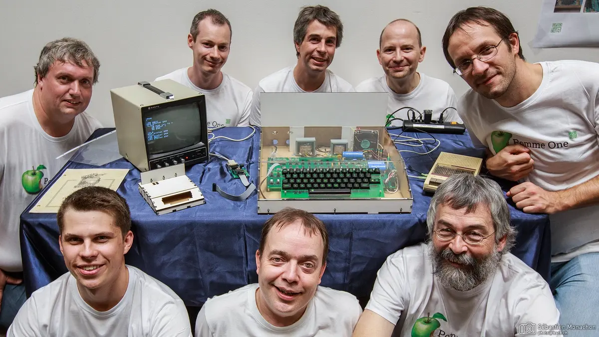 Insolite : ils recréent un Apple I fonctionnel à l'EPFL de Lausanne, visible ce week-end !