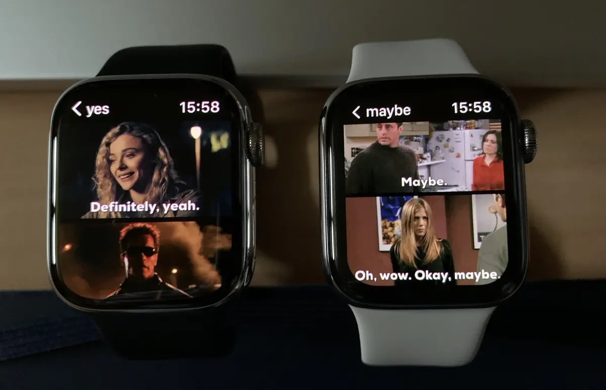 L'app Heypster-gif permet d'envoyer des GIF depuis son Apple Watch 