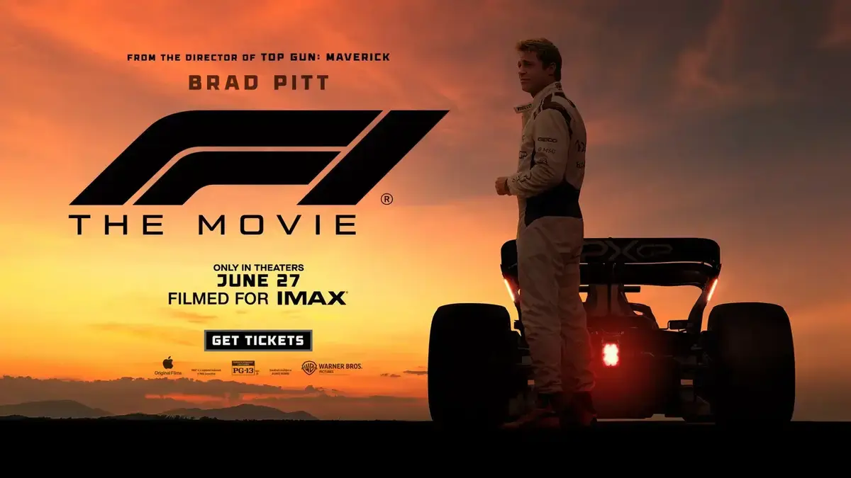 Apple TV+ F1 Brad Pitt