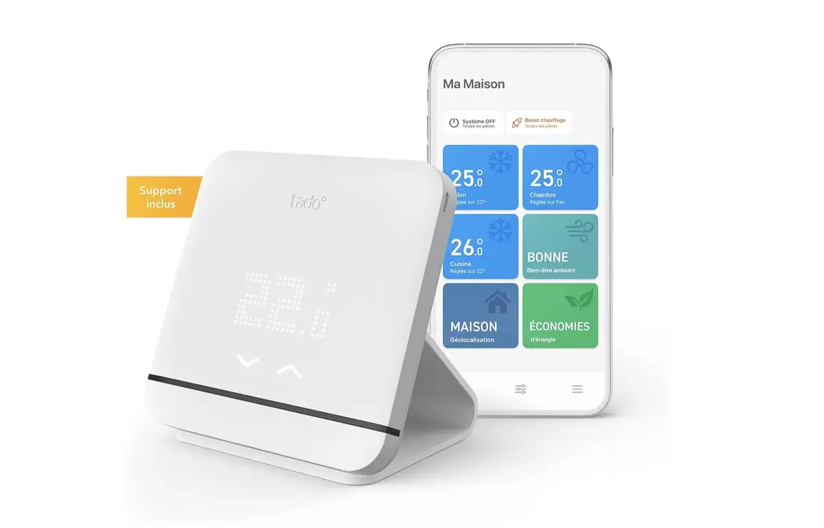 Amazon brade le thermostat connecté Tado° à moitié prix !