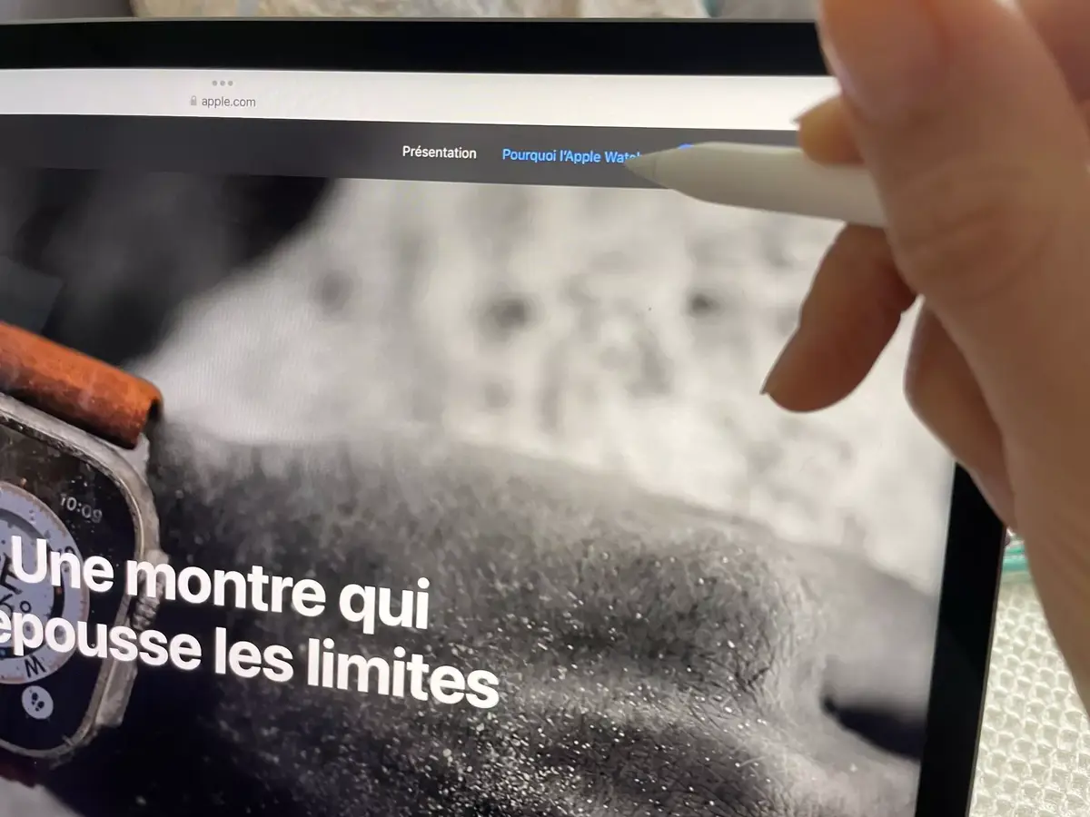 iPad Pro M2 : on a testé la fonction Survol de l'Apple Pencil