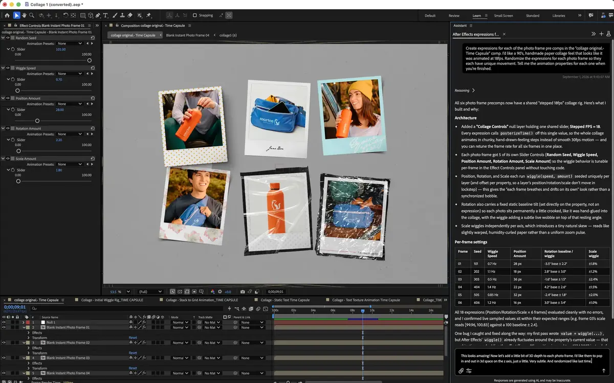 Adobe Premiere Pro va g&eacute;n&eacute;rer des vid&eacute;os et du son directement dans la timeline