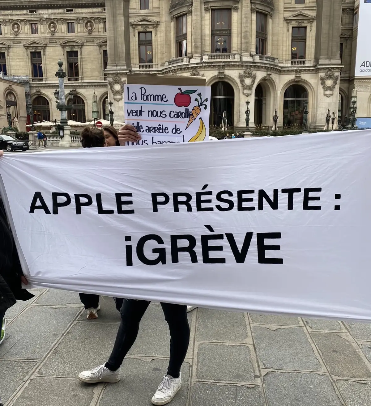 Les employés des Apple Stores français réclament une hausse de salaires, mais pas que !