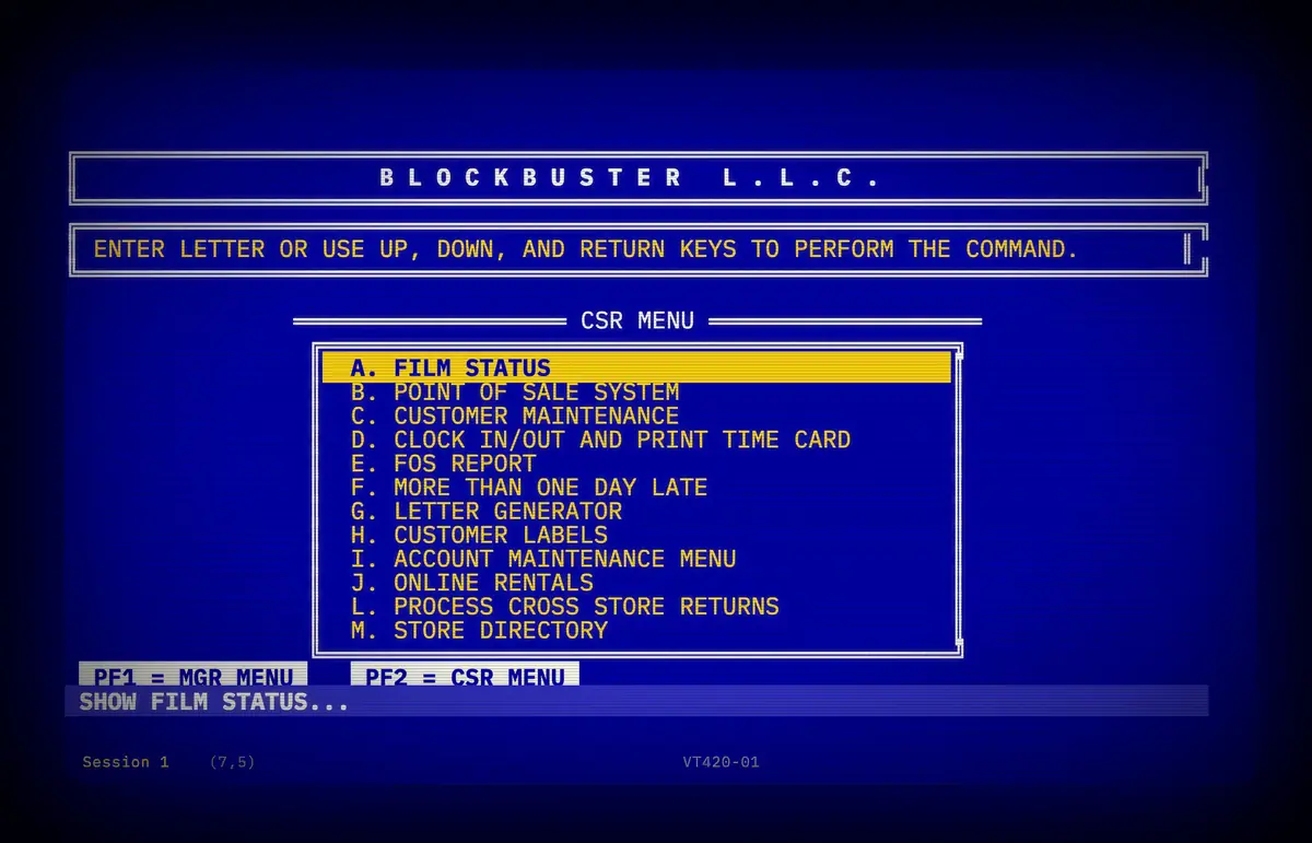 Perplexity Computer vous permet de cr&eacute;er des applications, m&ecirc;me celle de Blockbuster.