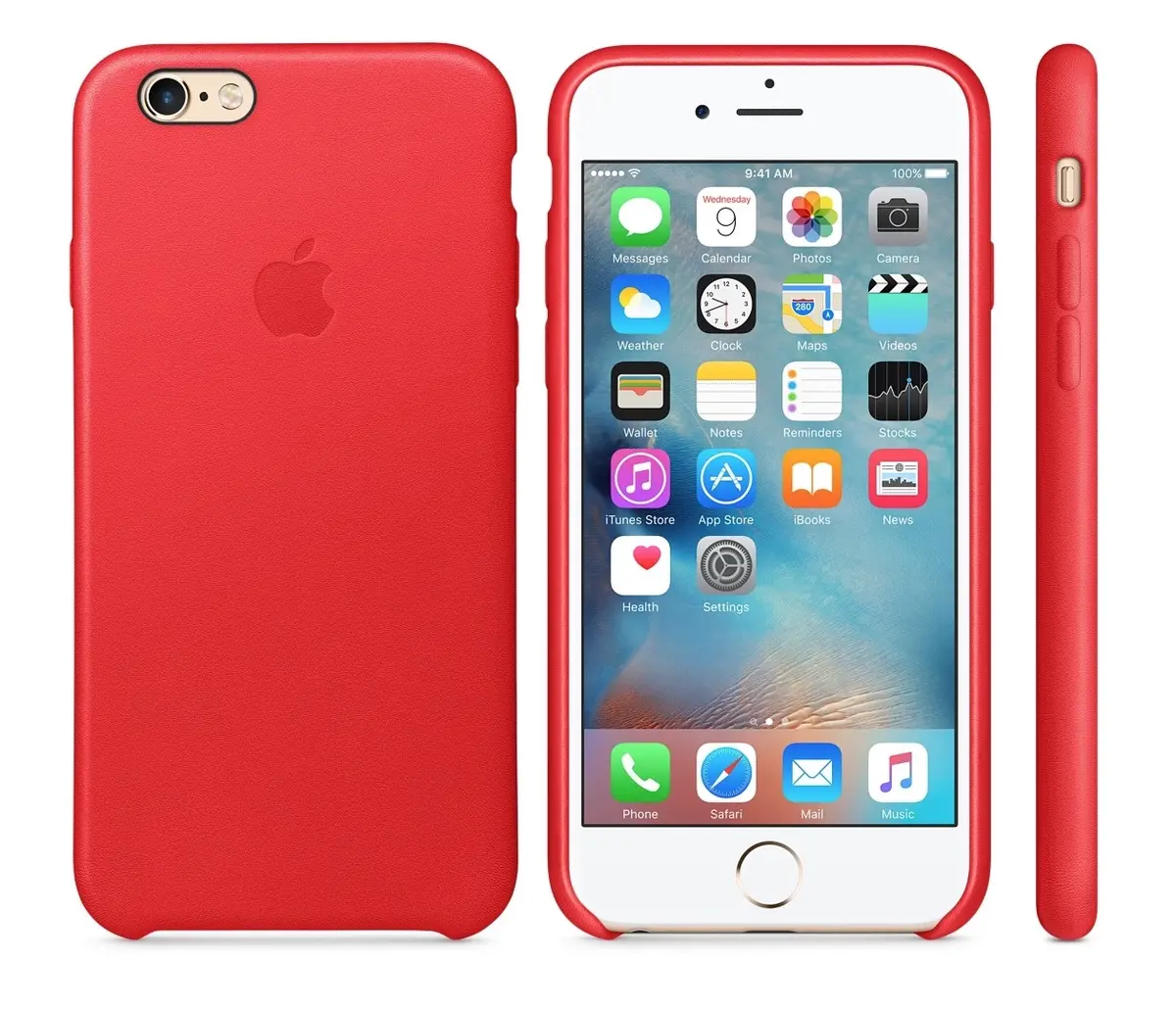 Apple met en vente des coques (RED) en cuir pour iPhone 6s (Plus)