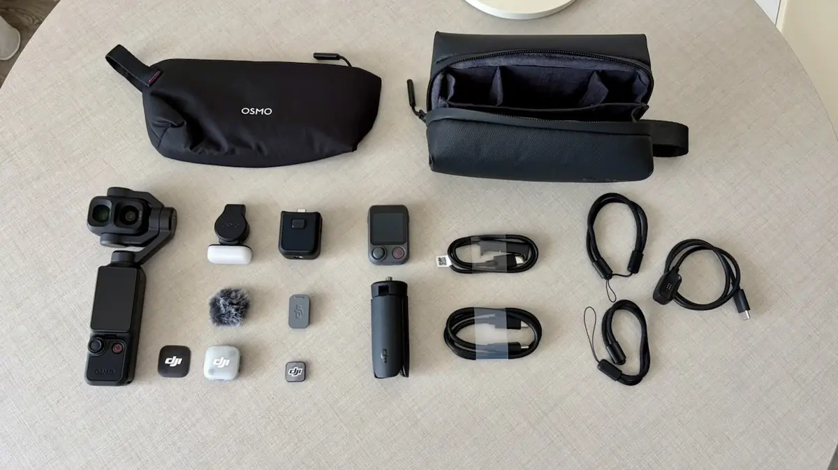 Le contenu du pack Vlog Combo