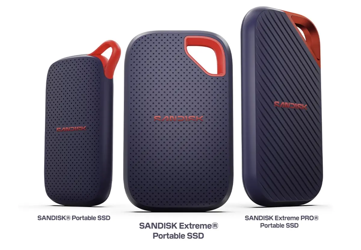 SanDisk renouvelle ses SSD portables avec des d&eacute;bits doubl&eacute;s