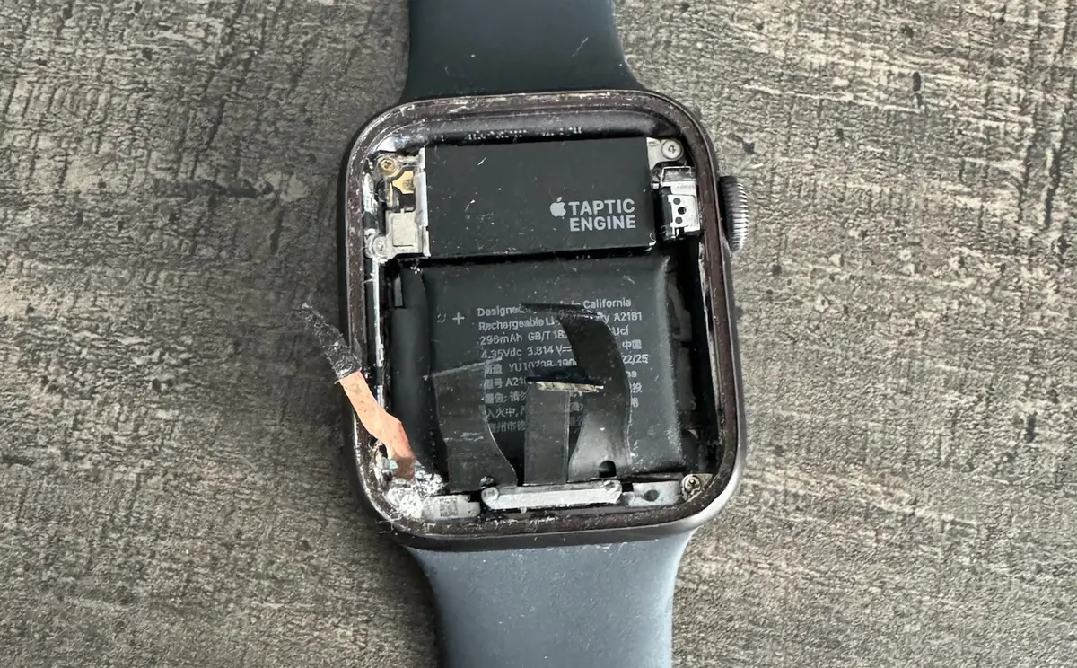 Son Apple Watch se désintègre en pleine mer !