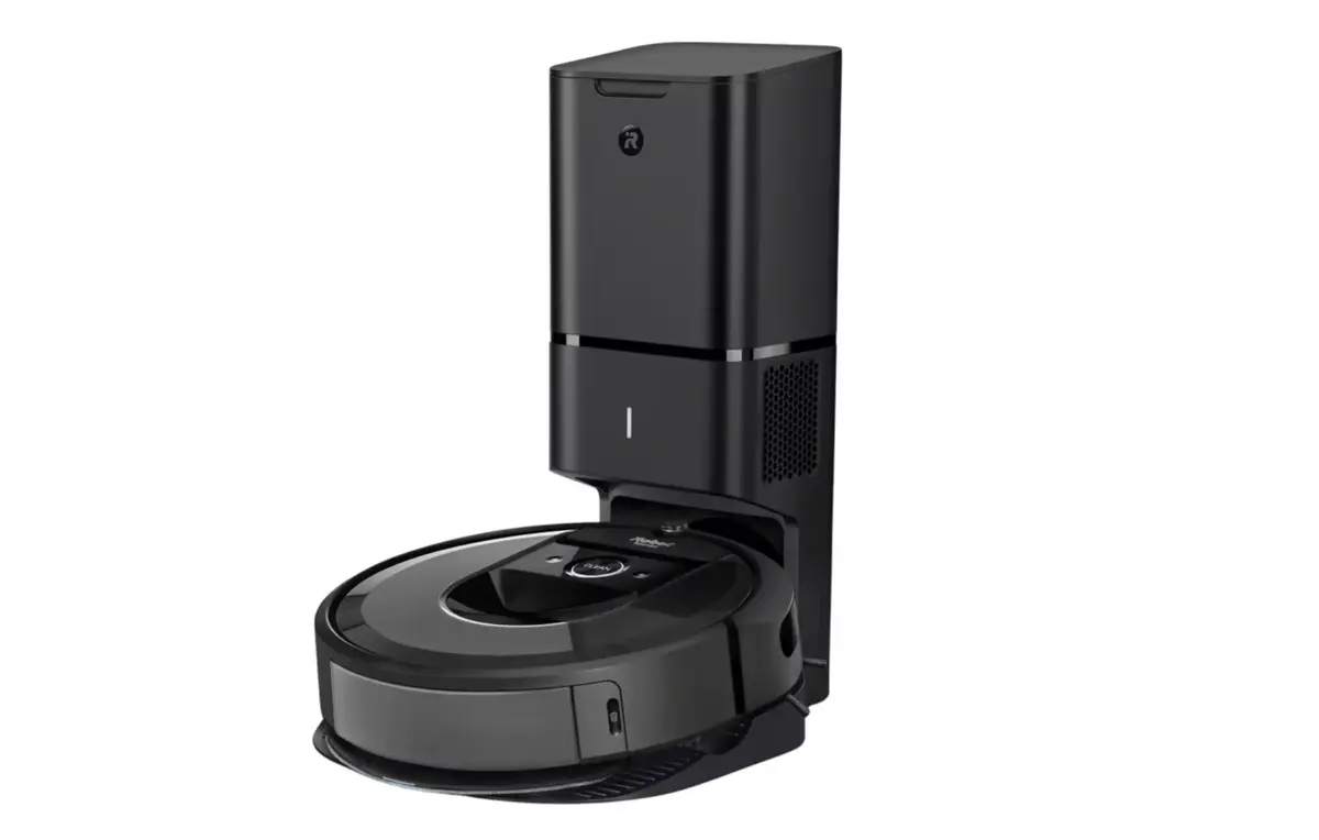 Un robot aspirateur hybride avec bac interchangeable chez iRobot avec le Roomba i8+