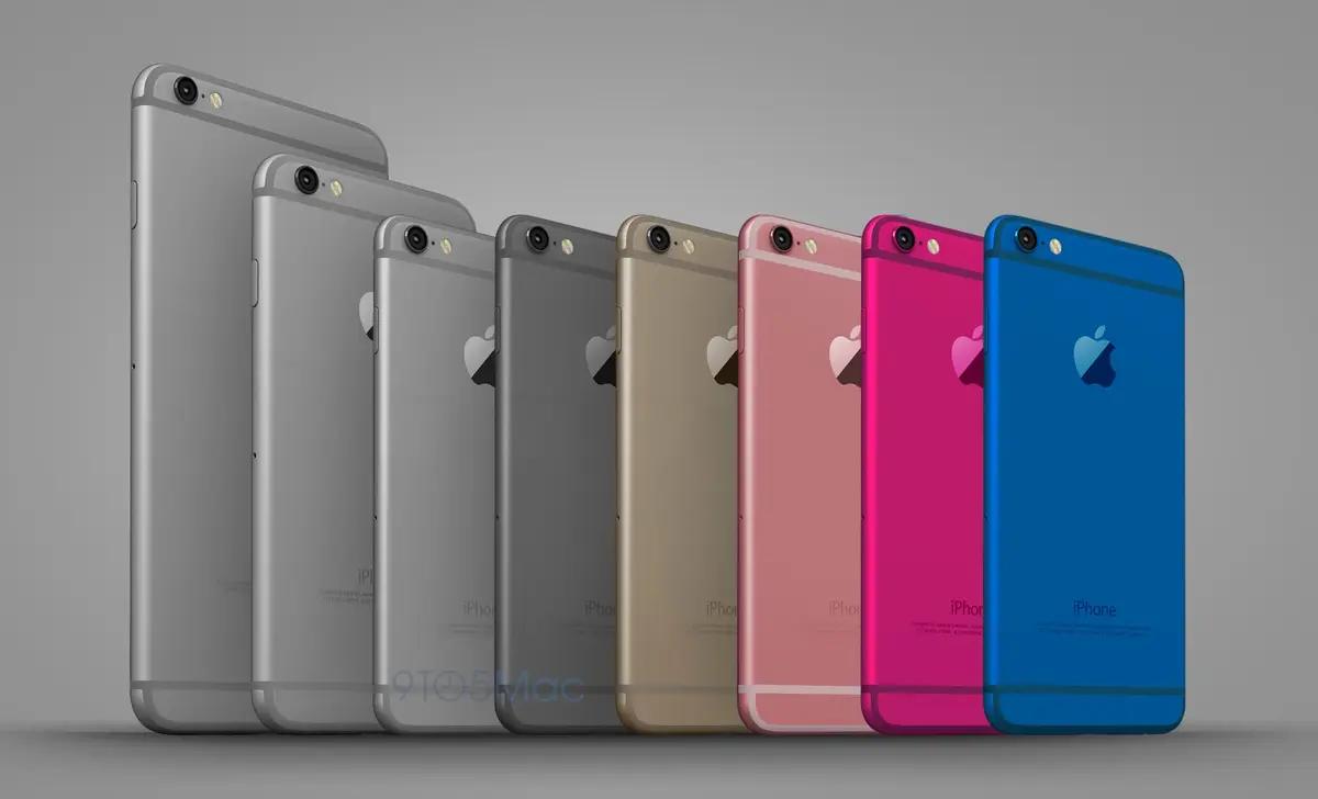 Photo : l'iPhone 6c reprendrait les couleurs de l'iPod Touch 2015