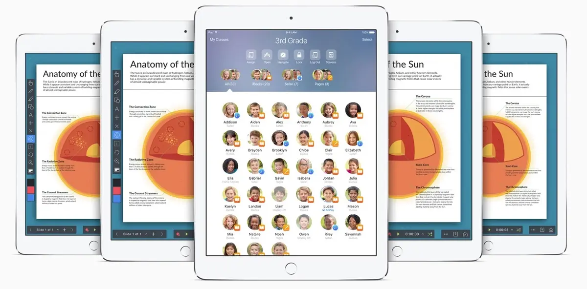 Une version multi-compte d'iOS 9.3 en préparation pour l'éducation !