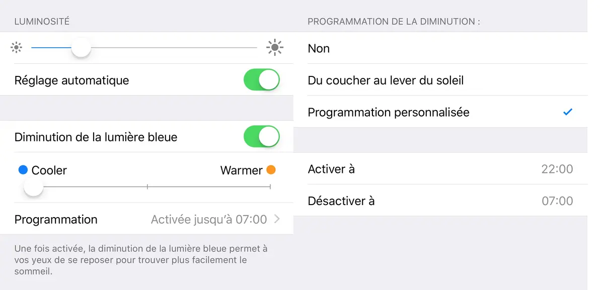 Voilà ce que donne le mode nuit "en vrai" sous iOS 9.3 Beta (photos)