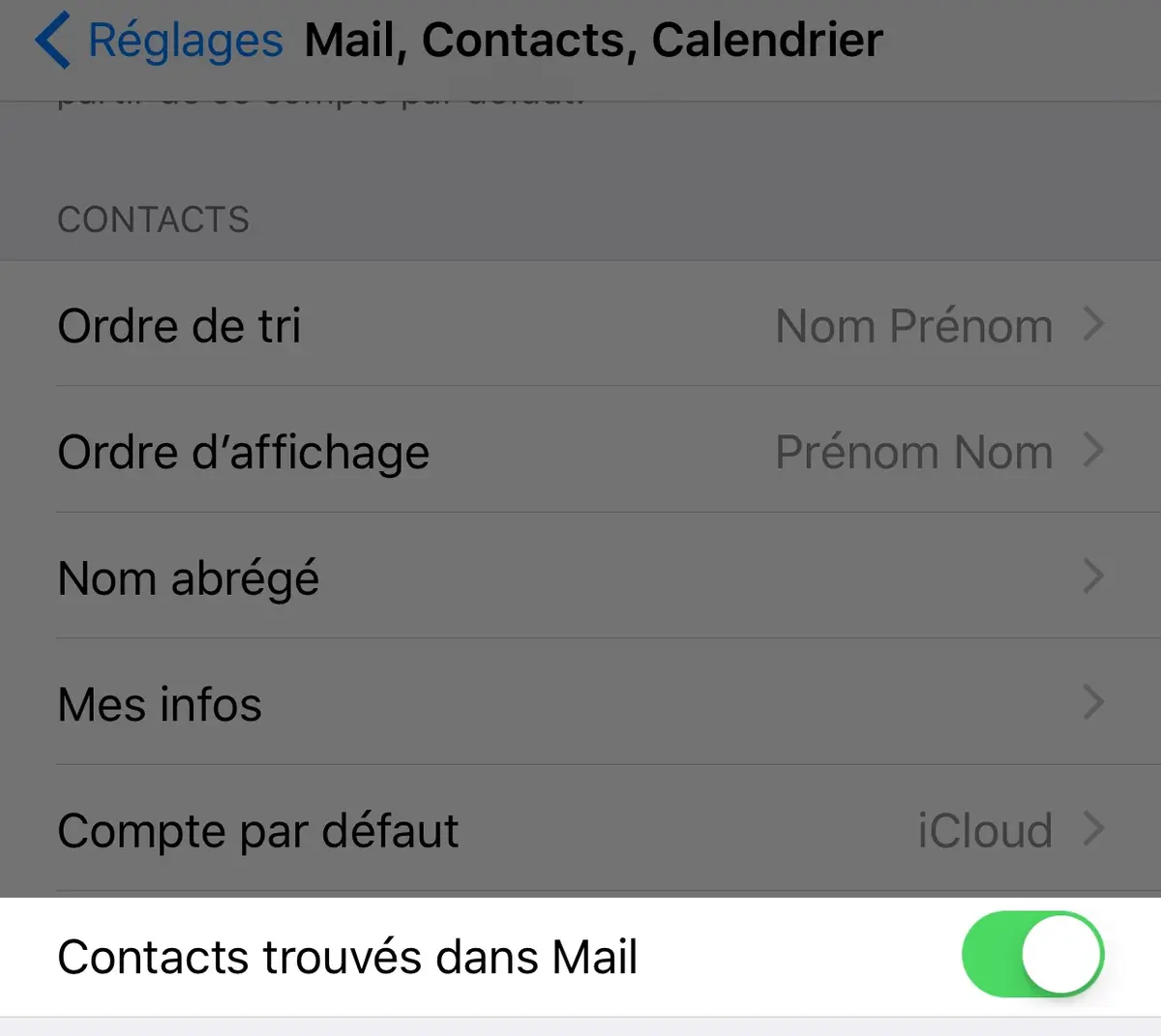 Astuce : comment désactiver la détection automatique des contacts dans Mail (iPhone / OS X) ?