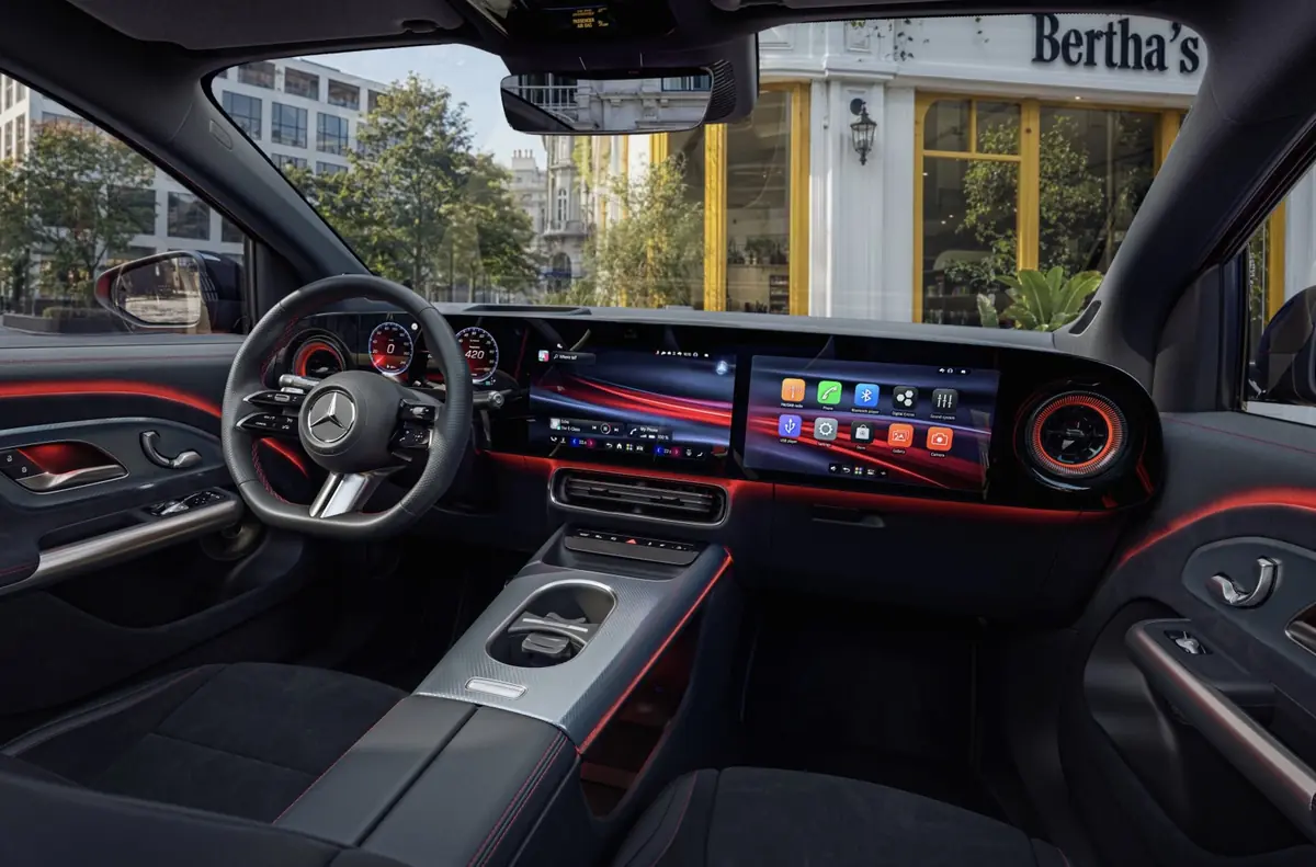 Nouveau Mercedes GLA&nbsp;: 657 km d&rsquo;autonomie, une recharge &agrave; 320 kW &agrave; moins de 50 000&euro;/CHF