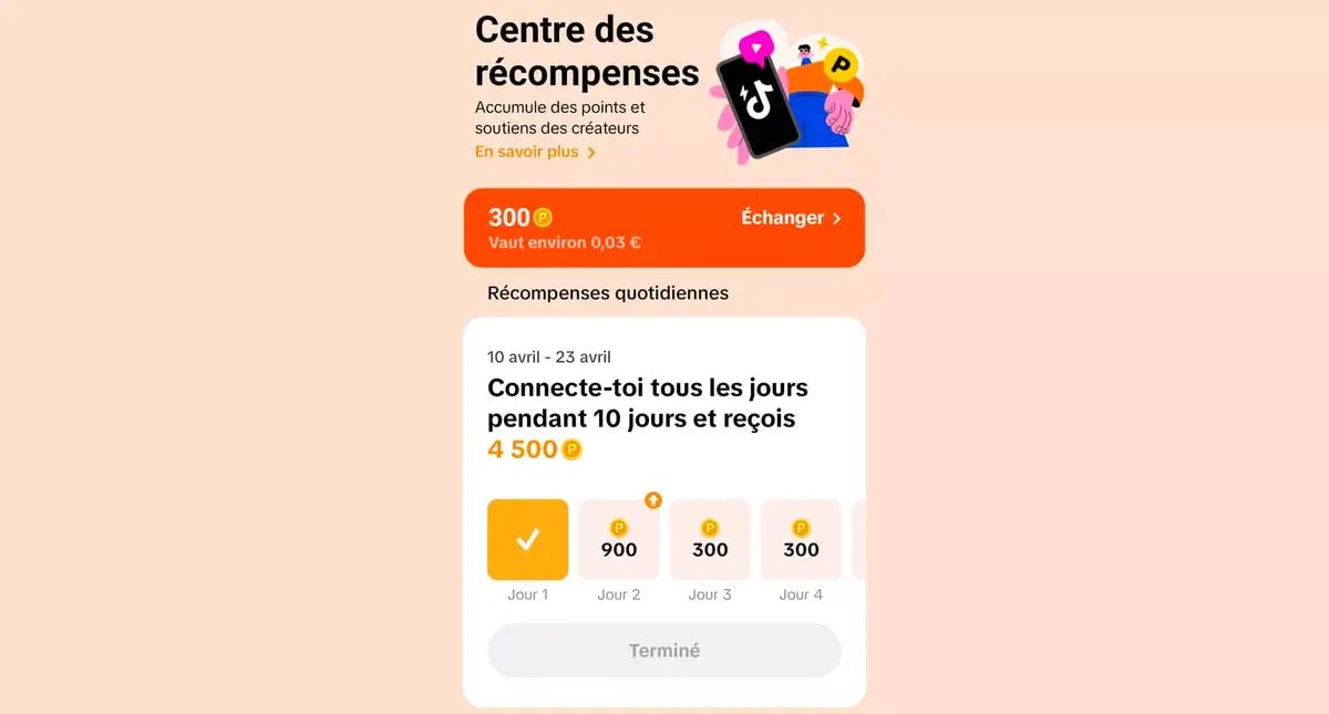 TikTok Lite ne va plus rémunérer le temps d'écran !