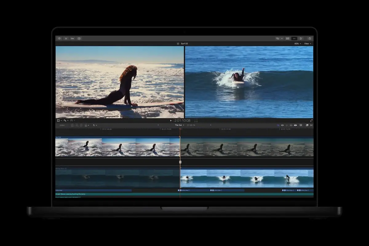 Final Cut Pro, Pixelmator et Logic Pro&nbsp;: Apple muscle ses app cr&eacute;atives &agrave; l'IA