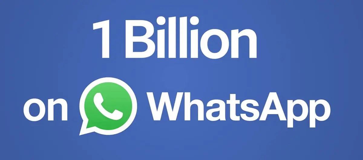 1 milliard d'utilisateurs pour Gmail, de même pour Whatsapp