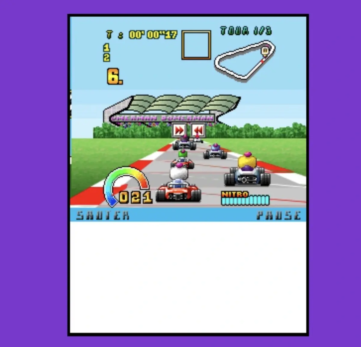 Bomberman Kart est super jouable en tous cas