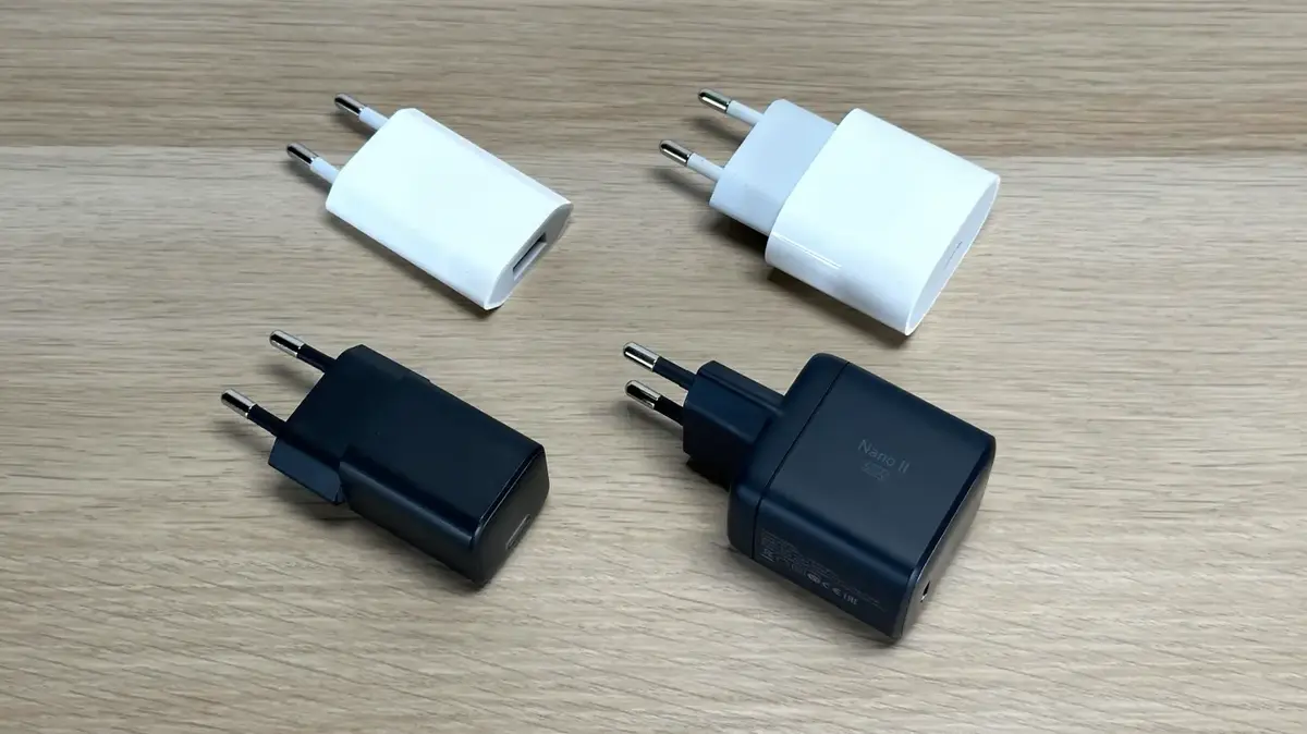 Chargeurs iPhone Apple et Anker