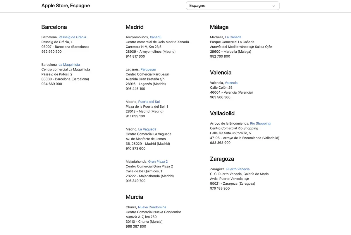 Apple va ouvrir un nouvel Apple Store en Espagne