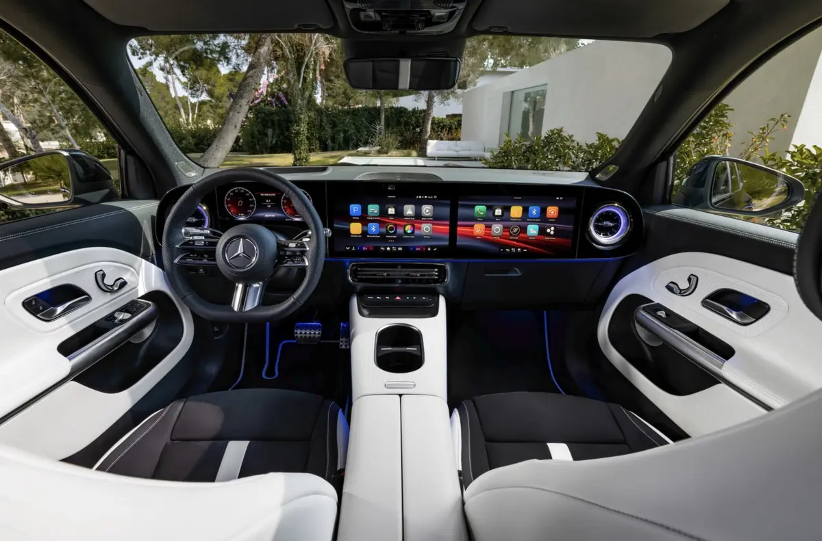 Nouveau Mercedes GLB électrique : 7 places, 631 km d'autonomie, et une recharge ultra-rapide