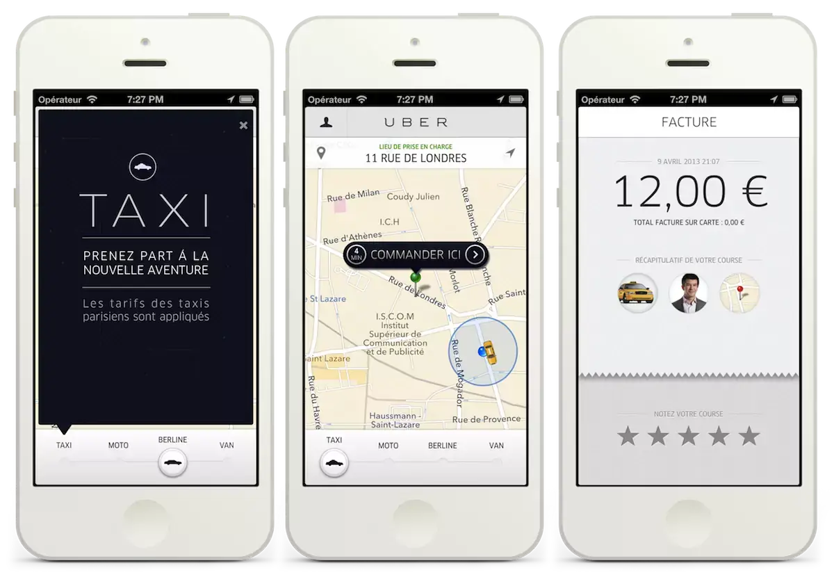 Uber se réconcilie avec les taxis parisiens et les intègre à son service