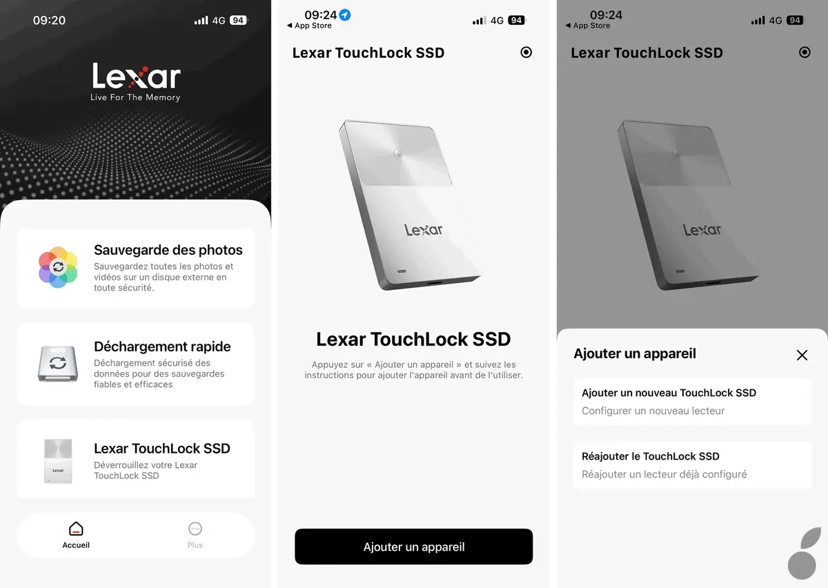 Test du Lexar TouchLock Portable SSD&nbsp;: un disque externe MagSafe NFC pour l&rsquo;iPhone