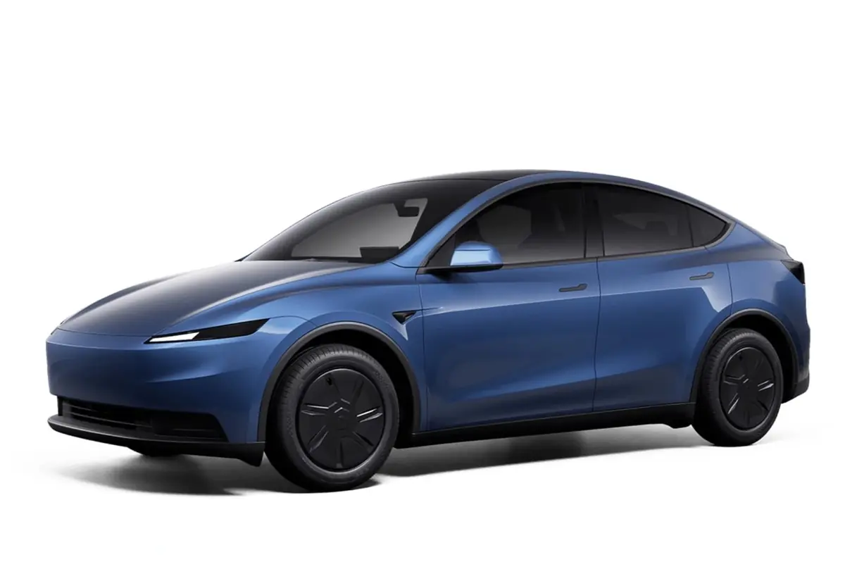 La Tesla Model Y a un nouveau bleu