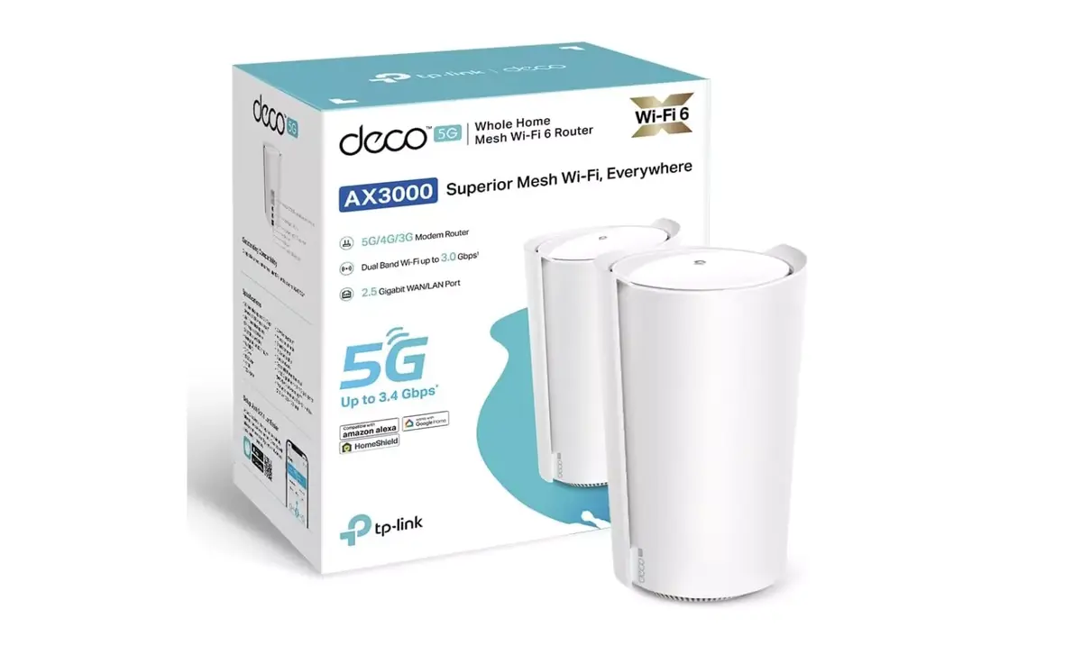 TP-Link Deco Wi-FI 6 MEsh 5G promo