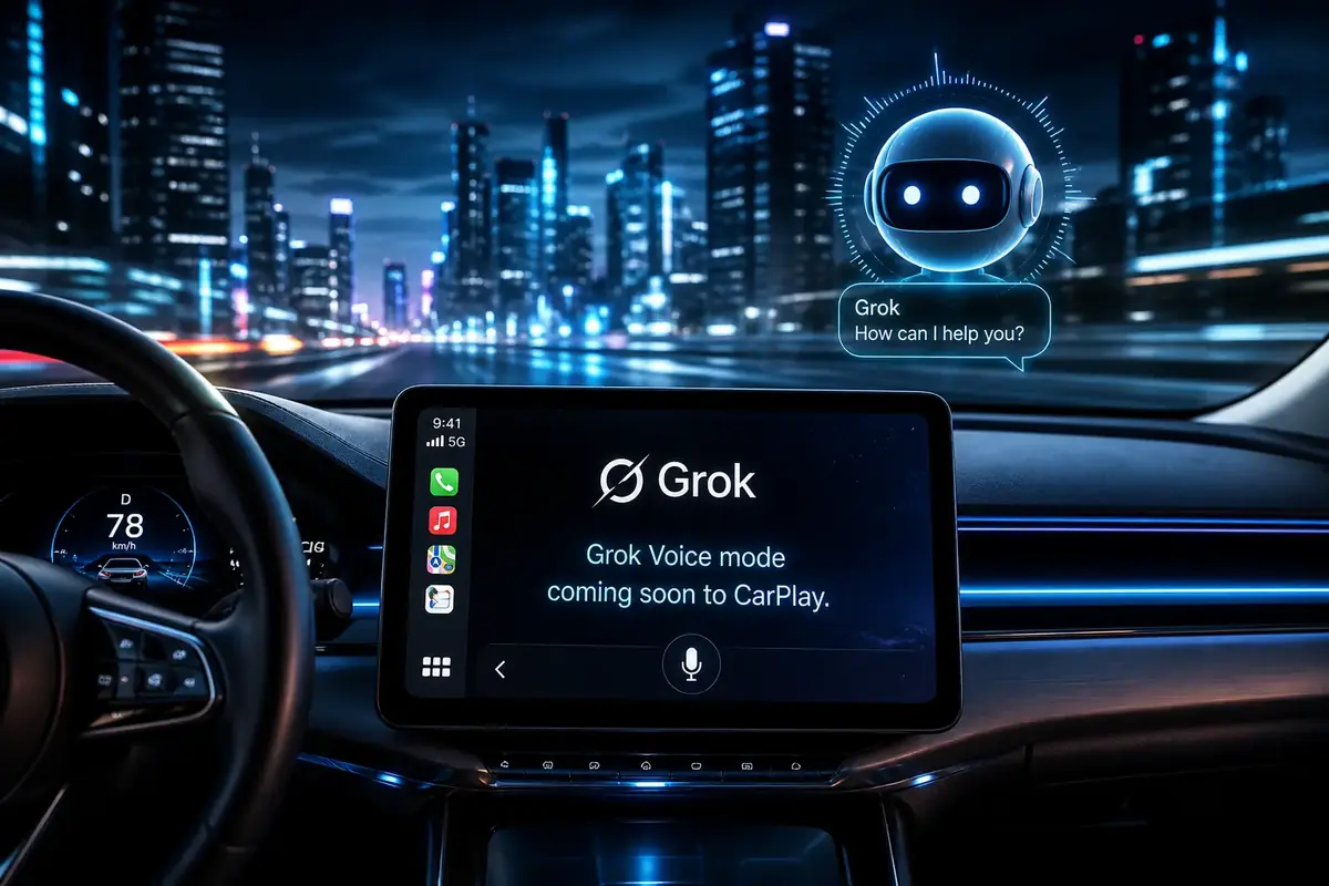 Grok CarPlay Elon Musk