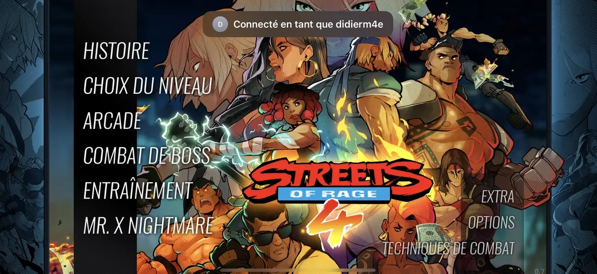 On a testé Streets of Rage 4 sur iPhone : pas facile avec le tactile !