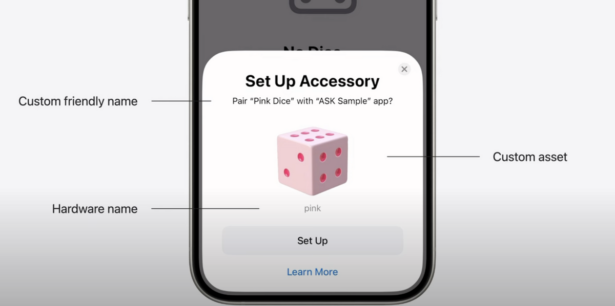 iOS 18 simplifie la configuration d'accessoires, à la manière des AirPods