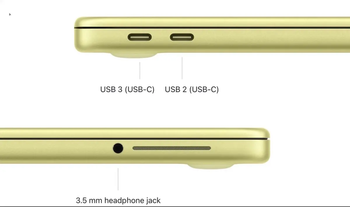 MacBook Neo&nbsp;: quand Apple se moquait des PC avec des ports USB 2/3 m&eacute;lang&eacute;s