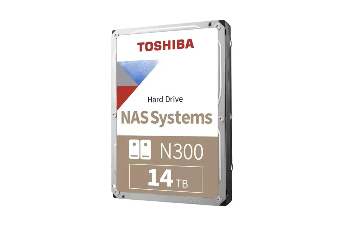 Le disque dur Toshiba N300 14To à 349€ (-50€), parfait pour les NAS