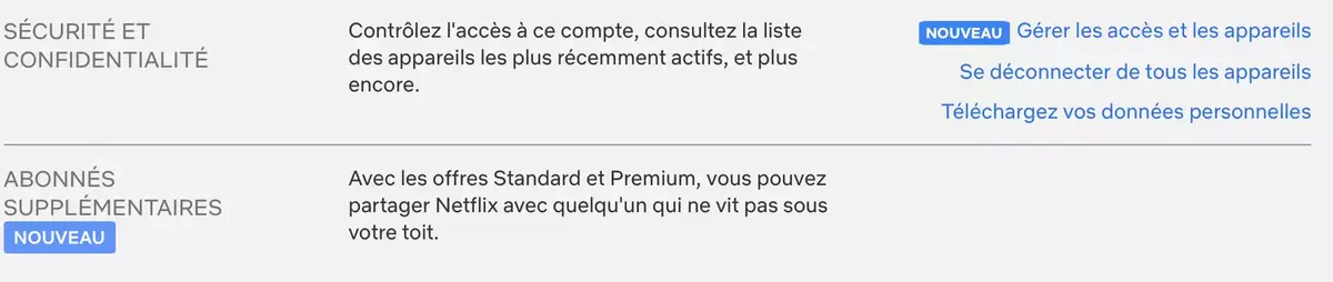 Comment configurer Netflix avec les règles anti-partage de compte ?