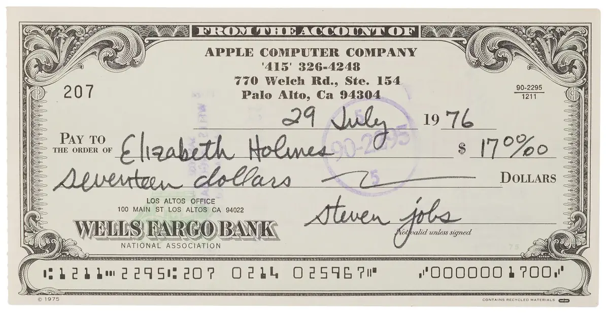 Ce projet scientifique r&eacute;alis&eacute; par Steve Jobs &agrave; 13 ans est vendu aux ench&egrave;res