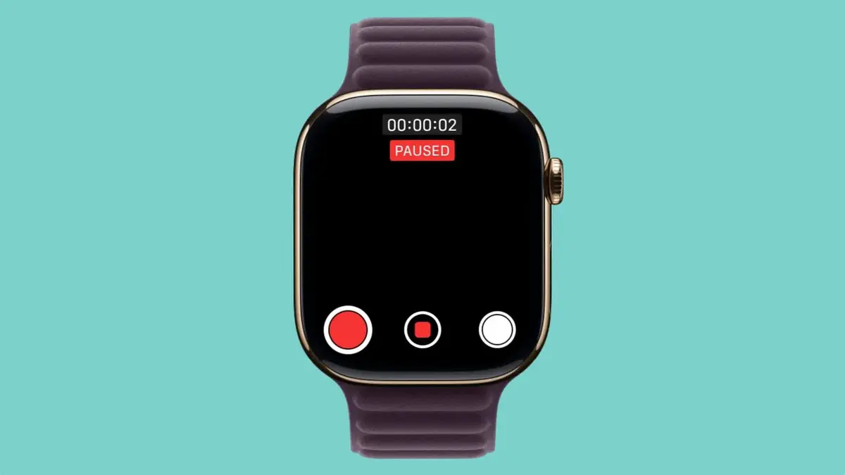 watchOS 11.2 : comment mettre en pause un enregistrement vidéo avec son Apple Watch