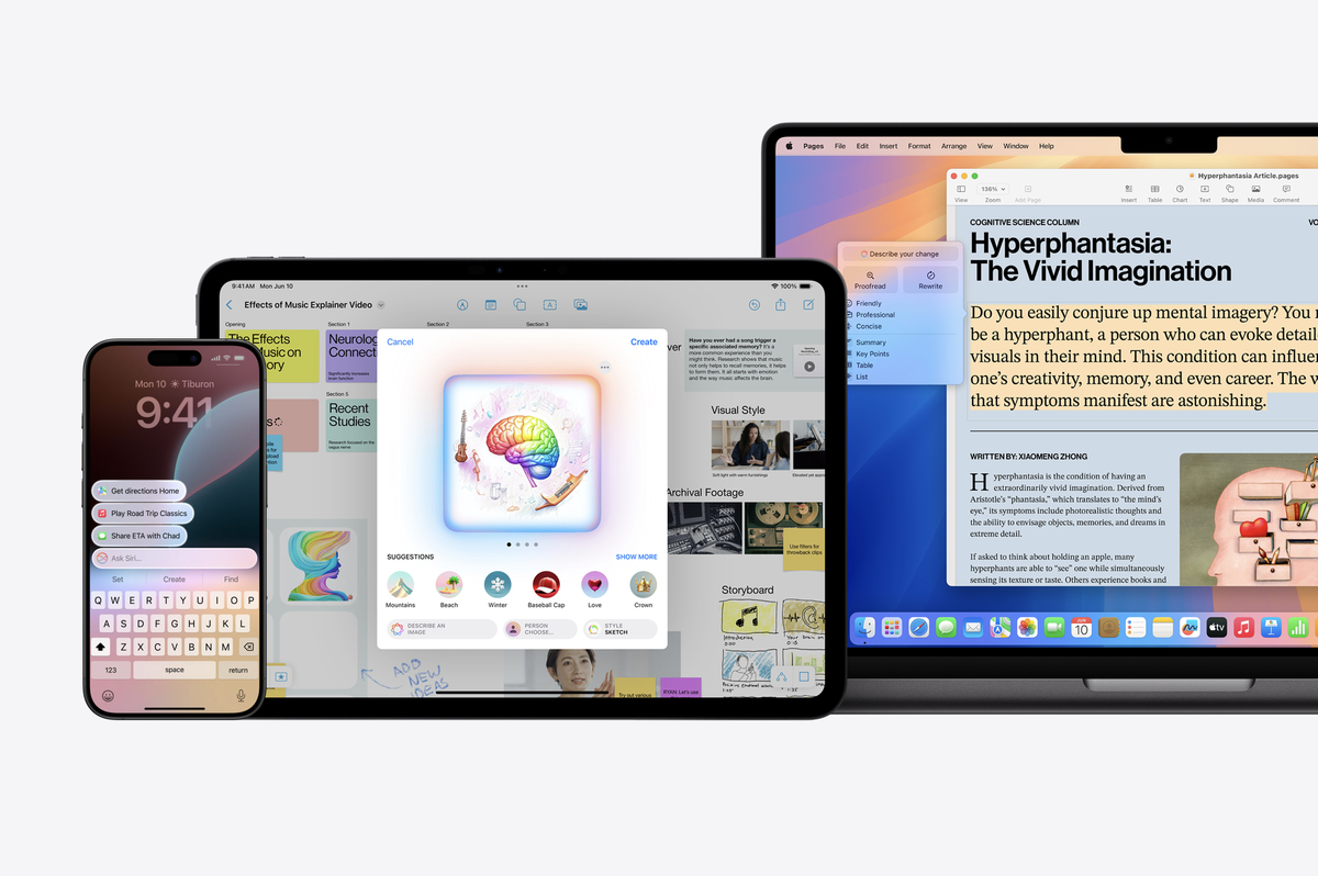 iOS 18 Bêta 3 iPadOs 18 macOS Sequoia watchOS 11