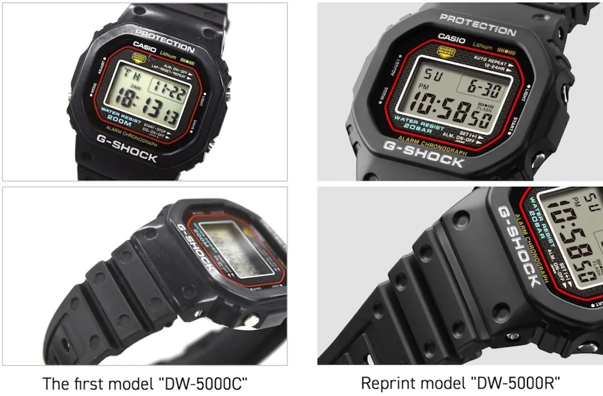 Casio revisite son modèle iconique : le DW-5000R G-Shock