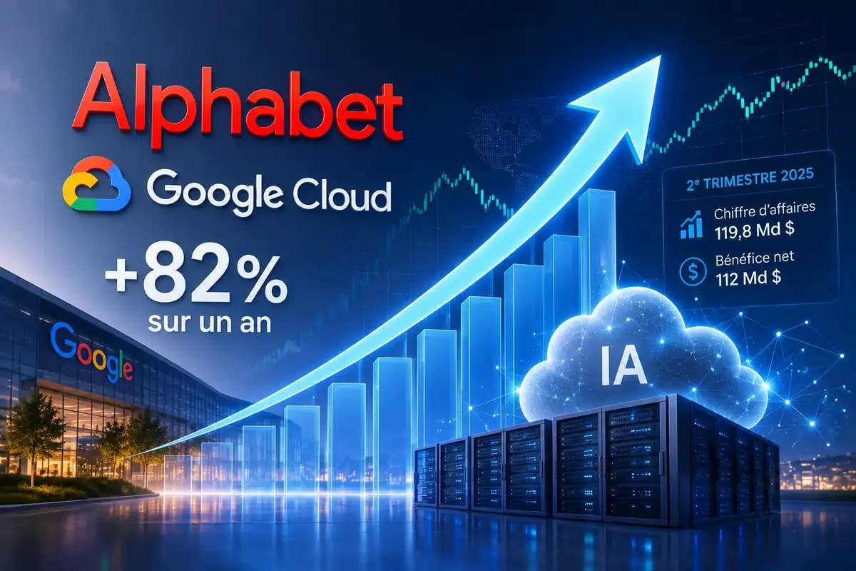 Alphabet r&eacute;sultats Google