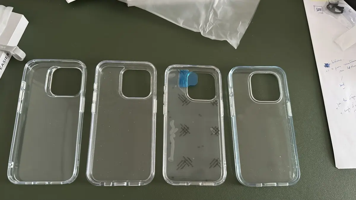 Meilleures coques transparentes pour l’iPhone 15 Pro