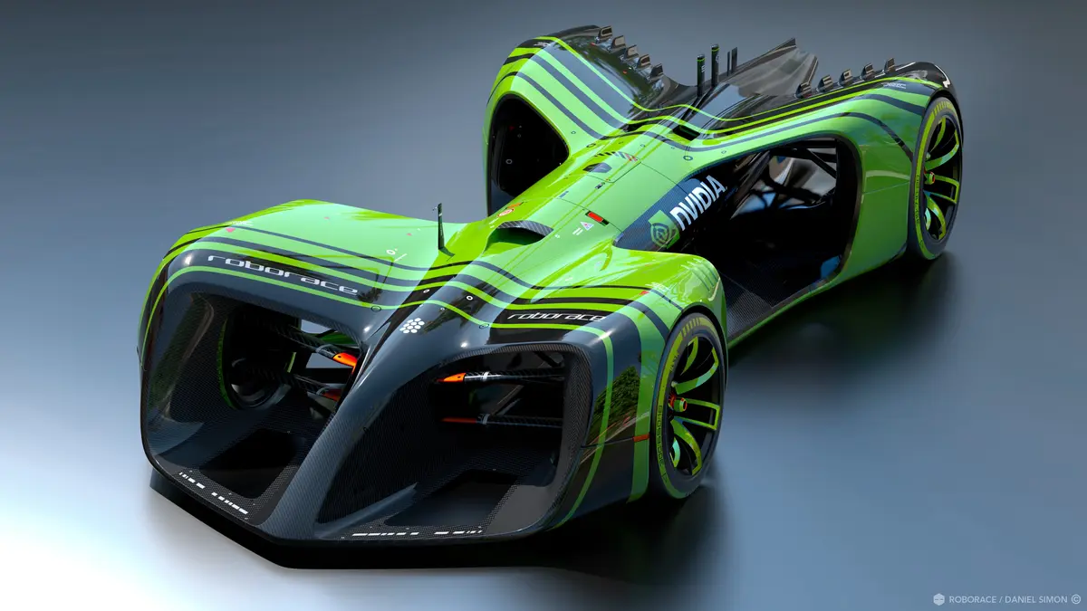 NVIDIA sera au coeur de Roborace, une course de voitures-robot sans pilote